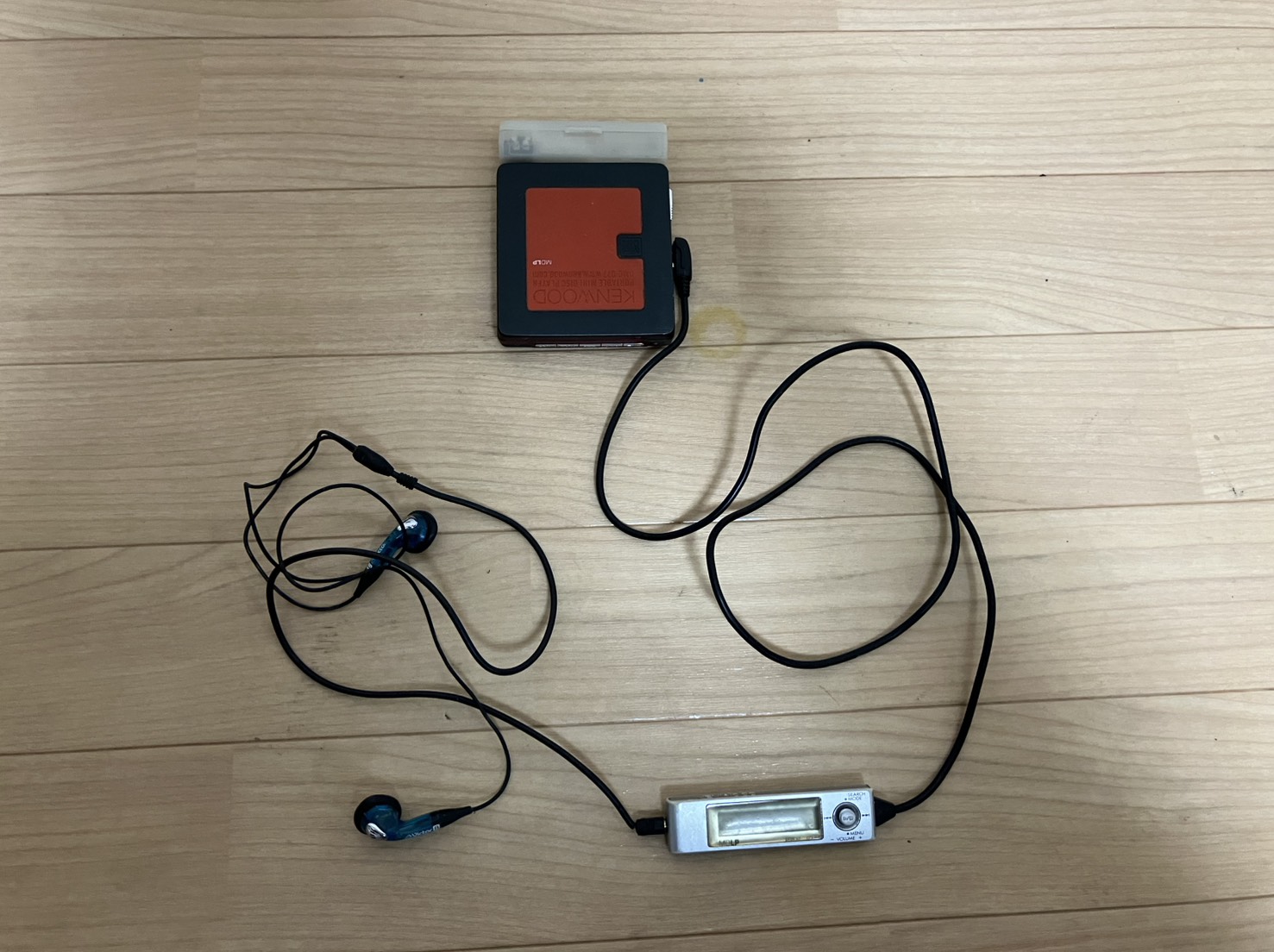 川越市牛子】KENWOOD「DMC-Q77」ポータブルMDプレーヤーをお譲り
