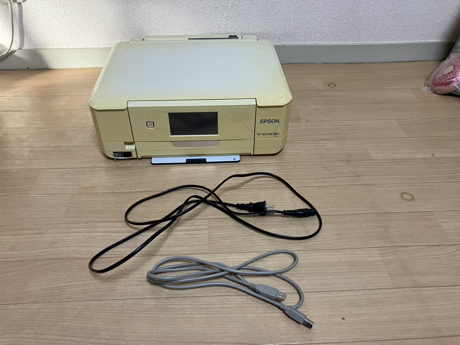 【川越市笠幡】EPSON カラリオ「EP-807AW インクジェットプリンター 複合機」をお譲りいただきました｜動かないプリンターの買取事例