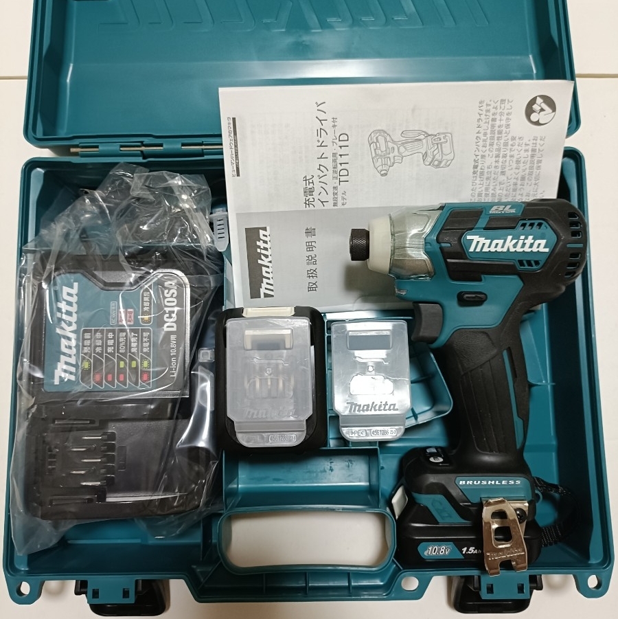 【川越市小ヶ谷】マキタ(makita)「充電式インパクトドライバ TD111DSHX 10.8V」をお譲りいただきました｜不用品処分での工具買取事例